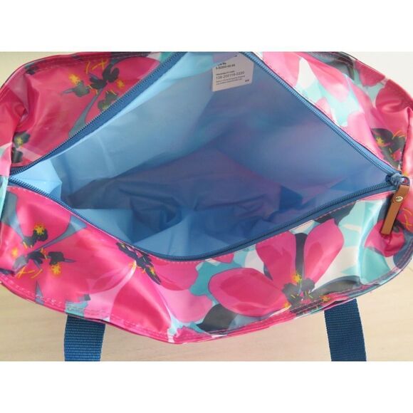 Arctic Zone Antimicrobial Insulated 30 Can Floral Print Cooler & Tote Bags - Picture 12 of 12